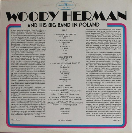 The Woody Herman Big Band - In Poland (Disc Vinil) [1]