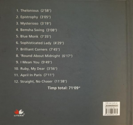 Thelonious Monk - Mari Cântăreți De Jazz Și Blues 15, (CD) [1]