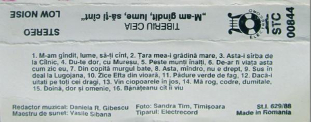 Tiberiu Ceia - M-am Gîndit, Lume, Să-ți Cînt (Caseta Audio) [1]