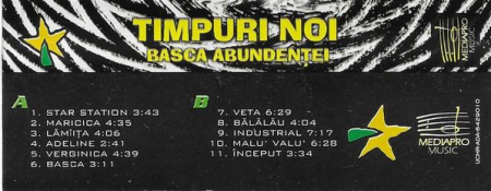 Timpuri Noi - Basca Abundenței , (Casetă Audio) [1]
