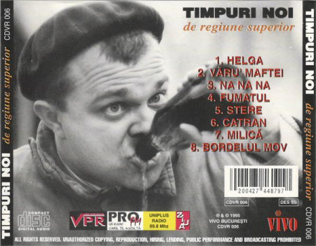 Timpuri Noi - De Regiune Superior , (CD) [1]
