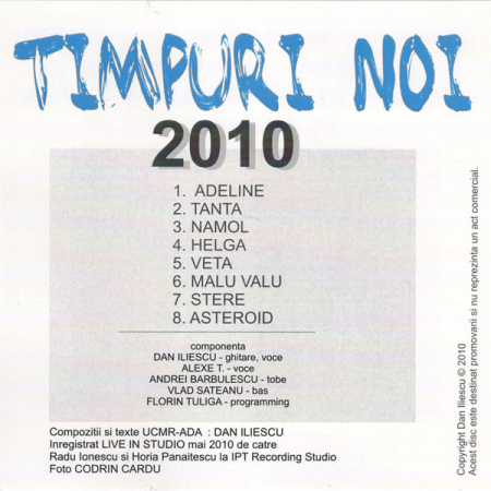 Timpuri Noi - Editie Speciala - Live In Studio (CDr Audio), (CD) [1]
