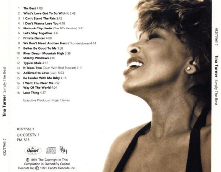 Tina Turner - Simply The Best (CD) [1]