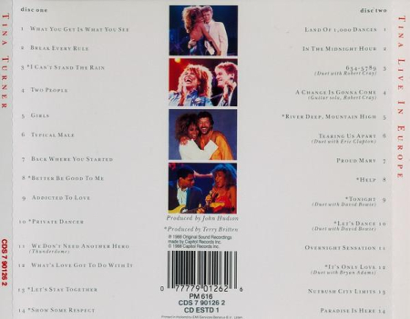 Tina Turner - Tina Live In Europe [1]