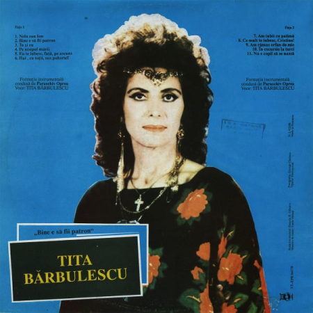 Tita Bărbulescu - Bine E Să Fii Patron (Disc Vinil) [1]
