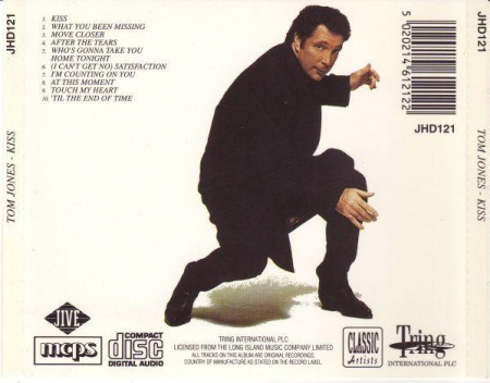 Tom Jones - Kiss, (CD) [1]