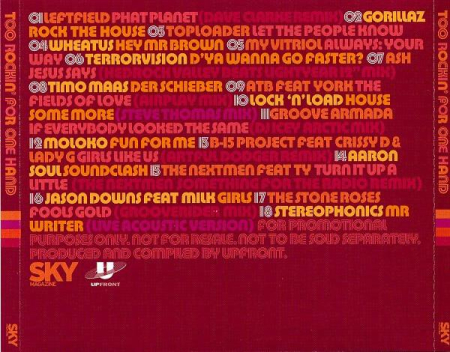 Too Rockin' For One Hand (CD) [1]