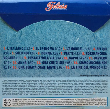 Toto Cutugno - Golden Songs (CD) [1]