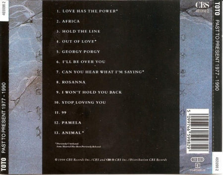 Toto – Past To Present 1977-1990 (CD) [1]