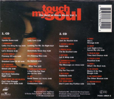 Touch My Soul: The Best Of Black Music Vol. 1 (CD) [1]