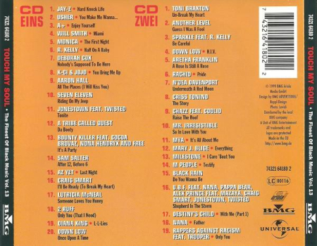 Touch My Soul • The Finest Of Black Music Vol. 13 (CD) [1]