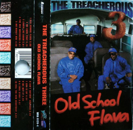 Casete audio - Treacherous Three - Old School Flava , (Casetă Audio)