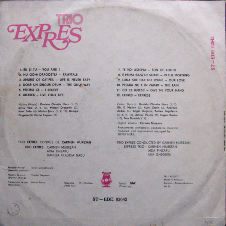 Trio Expres – Trio Expres, (Disc Vinil) [1]