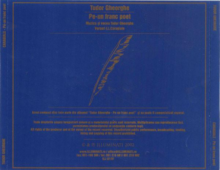 Tudor Gheorghe - Pe-un Franc Poet, (CD) [1]