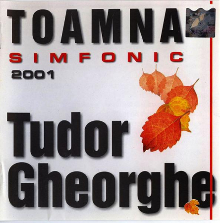 Rock/Folk - Tudor Gheorghe - Toamna Simfonic, (CD)