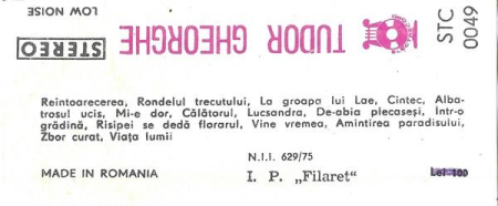 Tudor Gheorghe - Viața Lumii [1]