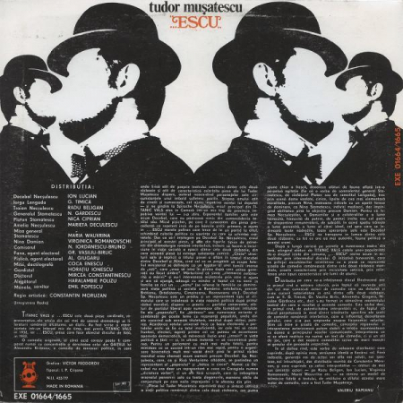 Tudor Mușatescu - ...escu, (Disc Vinil) [1]