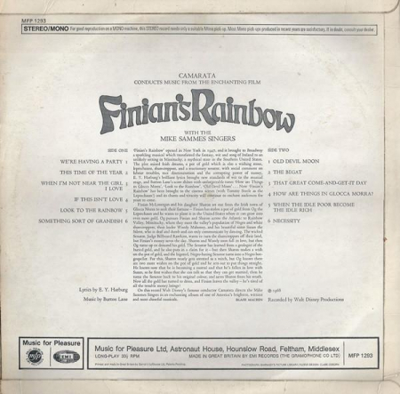 Tutti Camarata - Finian's Rainbow, (Disc Vinil) [1]