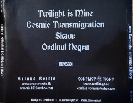 Twilight Is Mine - ...Vom Nachtnebel Umarmte Wälder, (CD) [1]