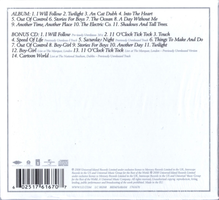 U2 – Boy (CD, Box Set) [1]