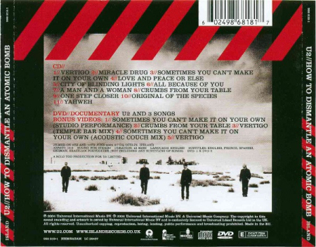U2 – How To Dismantle An Atomic Bomb (CD) [1]