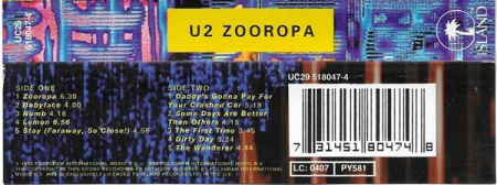 U2 - Zooropa (Caseta Audio) [1]