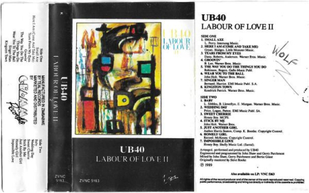 UB40 - Labour Of Love II (Caseta Audio) [1]