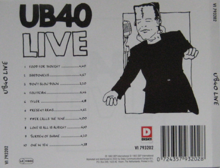 UB40 - Live (CD) [1]