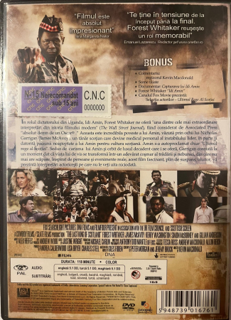 Ultimul Rege al Scoției / The Last King of Scotland (2006) (DVD) [1]