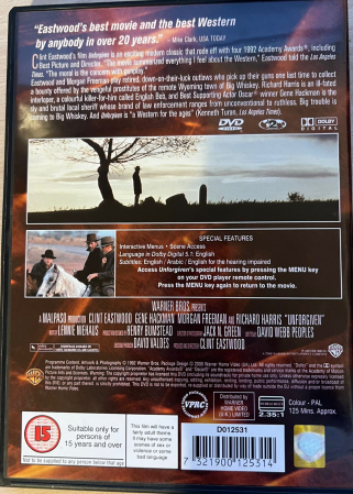 Unforgiven (1992) (DVD) [1]