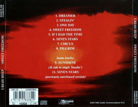Uriah Heep - Sweet Freedom, (CD) [1]