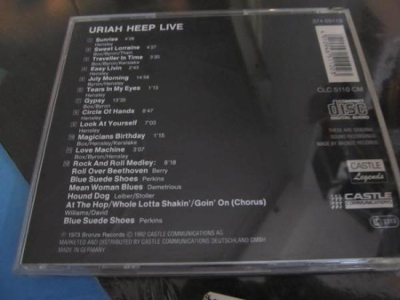 Uriah Heep - Uriah Heep - Live (CD) [1]