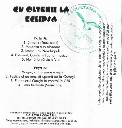 Vacanța Mare – Cu Oltenii La Eclipsă Vol. 1 (CASETA) [1]