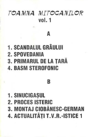 Vacanța Mare - Toamna Mitocanilor Vol. 1 (Caseta Audio) [1]