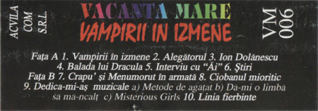 Vacanta Mare* – Vampirii In Izmene (CASETA) [1]