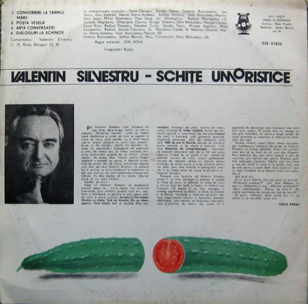 Valentin Silvestru - Schițe Umoristice, (Disc Vinil) [1]