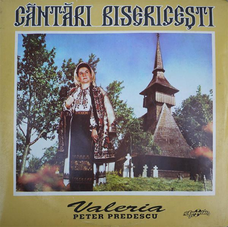 Discuri vinil - Valeria Peter Predescu - Cântări Bisericești (Disc Vinil)