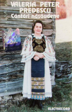 Muzică Populară/Lăutarească - Valeria Peter Predescu - Cântări Năsăudene (Caseta Audio)