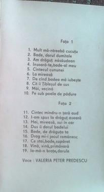 Valeria Peter Predescu - Mult Mă-ntreabă Cucuțu, (Casetă Audio) [1]