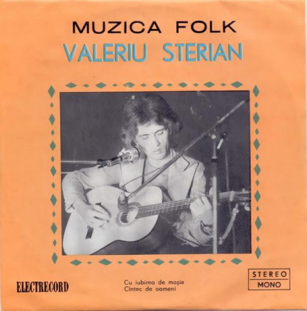 Rock/Folk - Valeriu Sterian - Cu Iubirea De Moşie / Cîntec De Oameni, (Disc Vinil)