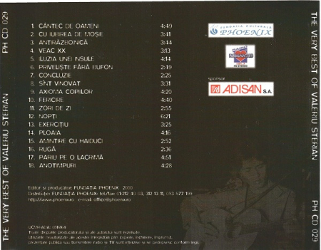 Valeriu Sterian – The Very Best Of (CD) [1]