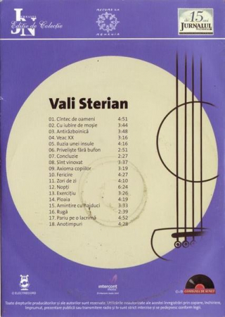Valeriu Sterian - Vali Sterian, (CD) [1]