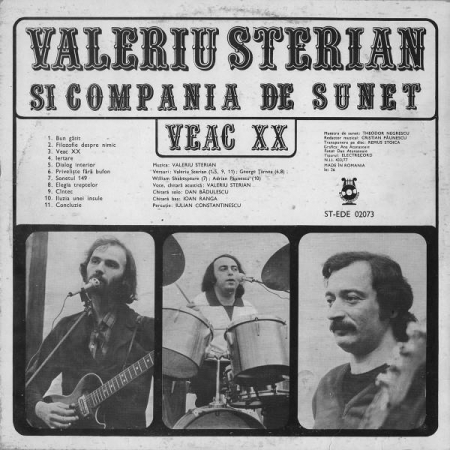 Valeriu Sterian - Veac XX, (Disc Vinil) [1]