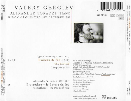 Valery Gergiev - The Firebird / Prometheus, (CD) [1]