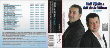 Vali Vijelie & Adi De La Vâlcea – De Nepretuit (CD) [1]
