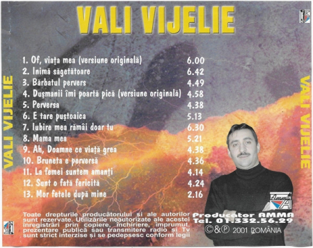 Vali Vijelie – Vali Vijelie (CD) [2]