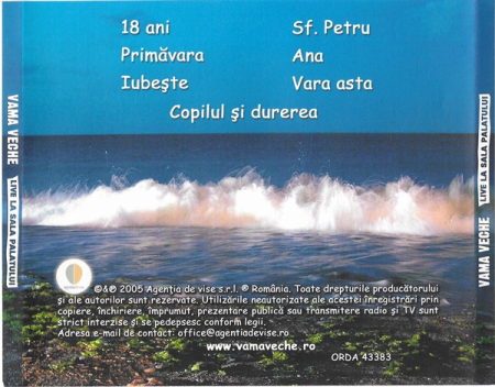 Vama Veche – Live La Sala Palatului (CD) [1]