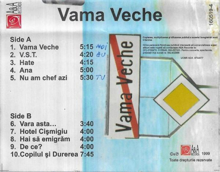 Vama Veche - Vama Veche, (Casetă Audio) [1]