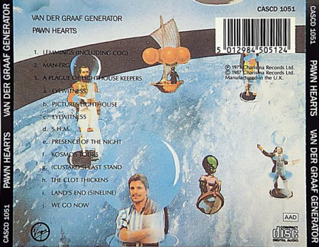 Van Der Graaf Generator - Pawn Hearts, (CD) [1]