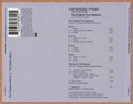 Vanessa-Mae - The Original Four Seasons And The Devil's Trill Sonata (CD) [1]